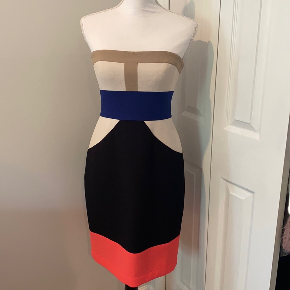 BCBG Maxazria Strapless Dress Size 6